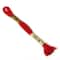 DMC® 117 6 Strand Cotton Embroidery Floss, Red